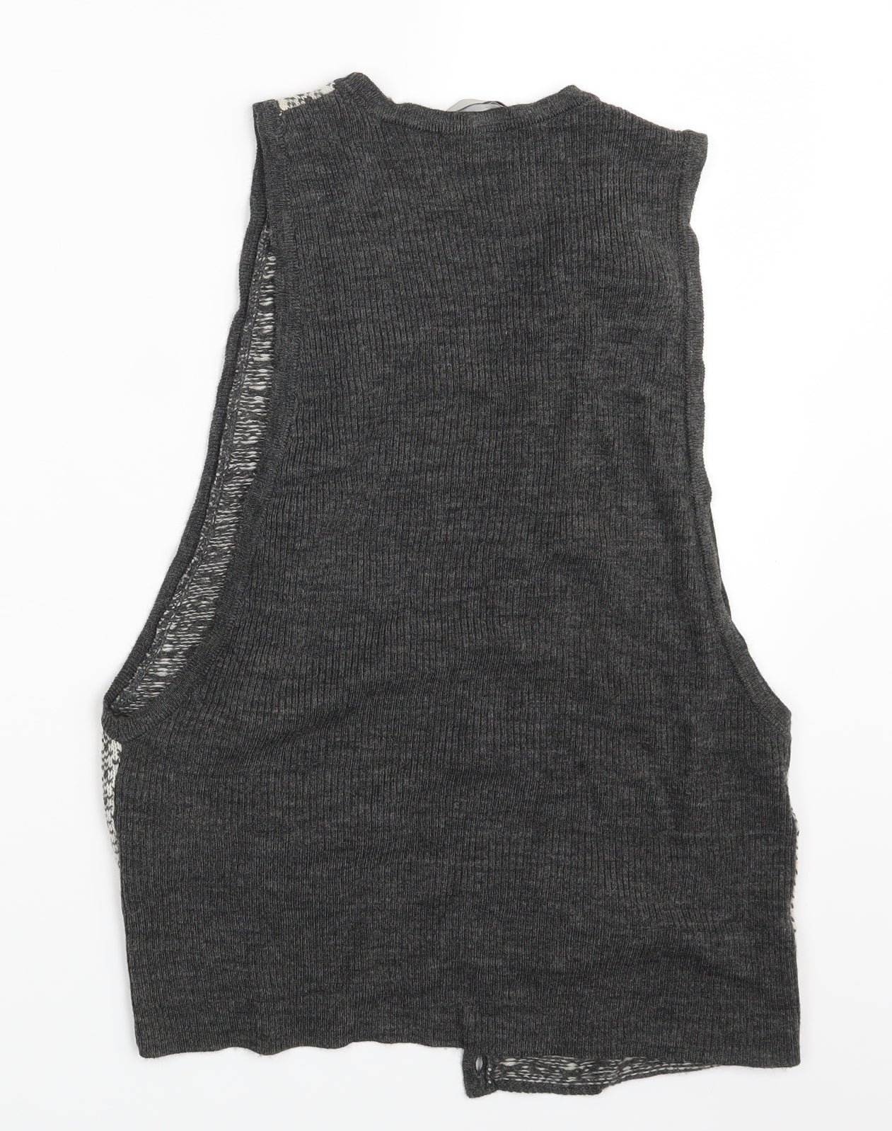 Womens UK Size One Size Kookai Grey 3-in-1 Jacket