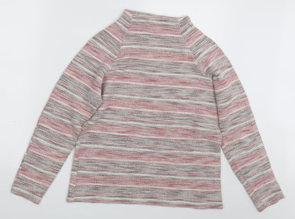 Womens UK Size M Oasis Pink Pullover Jumper