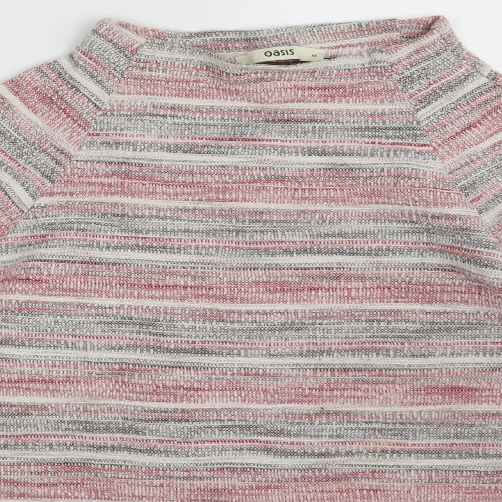 Womens UK Size M Oasis Pink Pullover Jumper