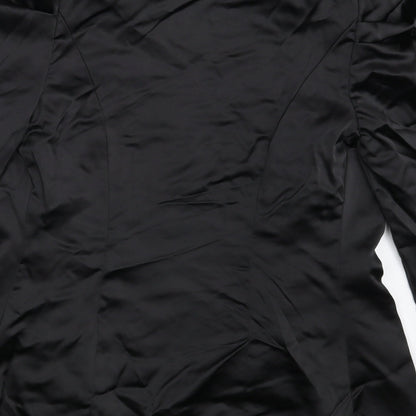 Womens UK Size 6 PRETTYLITTLETHING Black Jacket