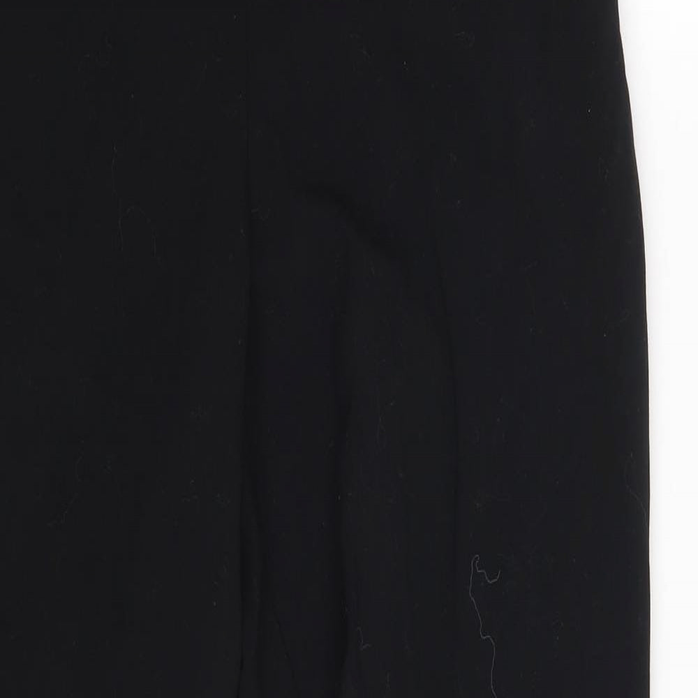 M&S Womens Black   Trousers  Size 10 L26 in