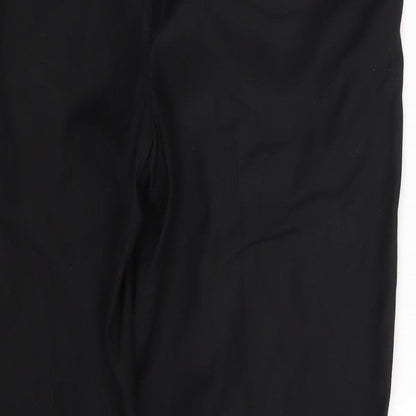 Womens UK Size One Size Preworn Regular Fit  Black Trousers