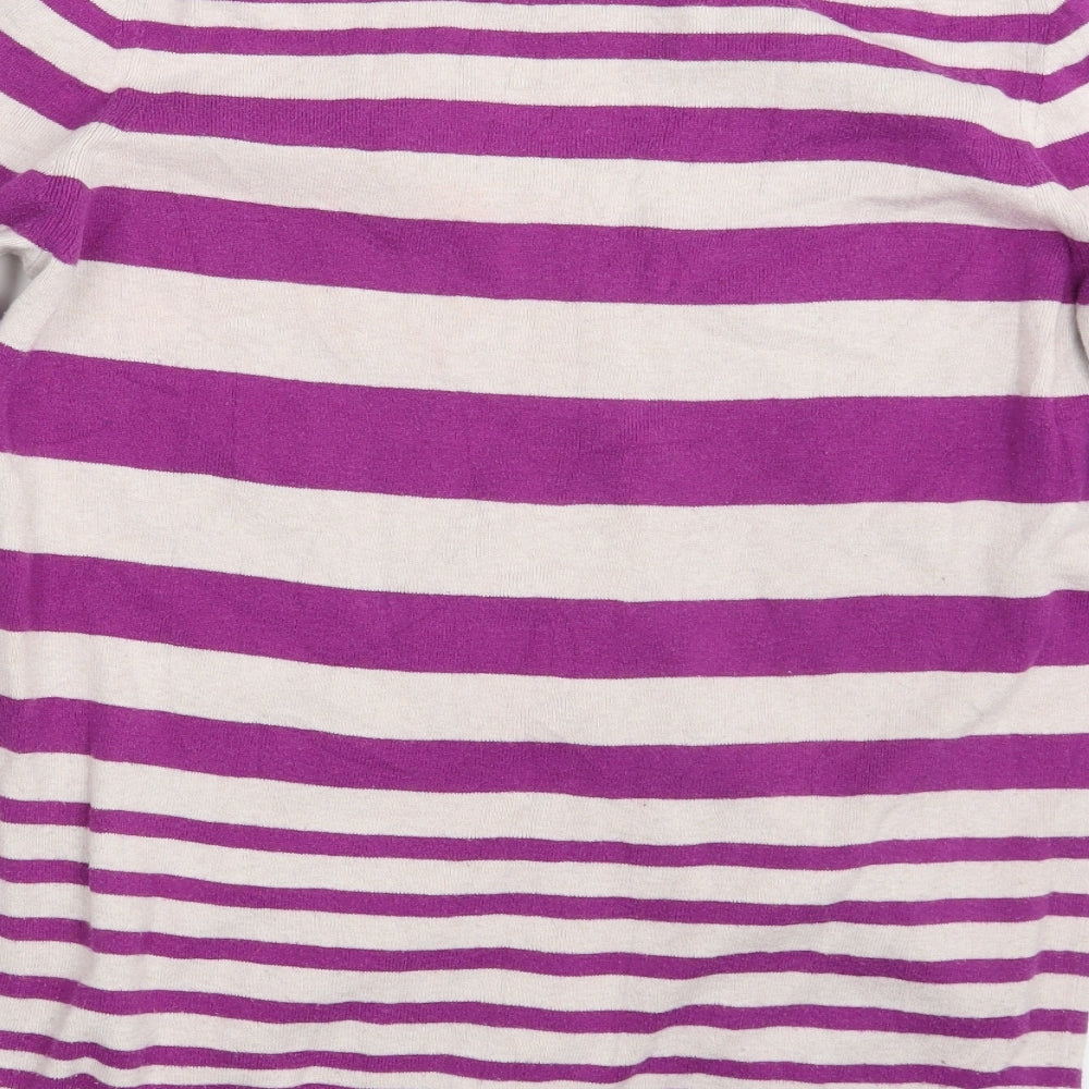 Womens UK Size One Size Preworn Multicoloured Pullover Jumper