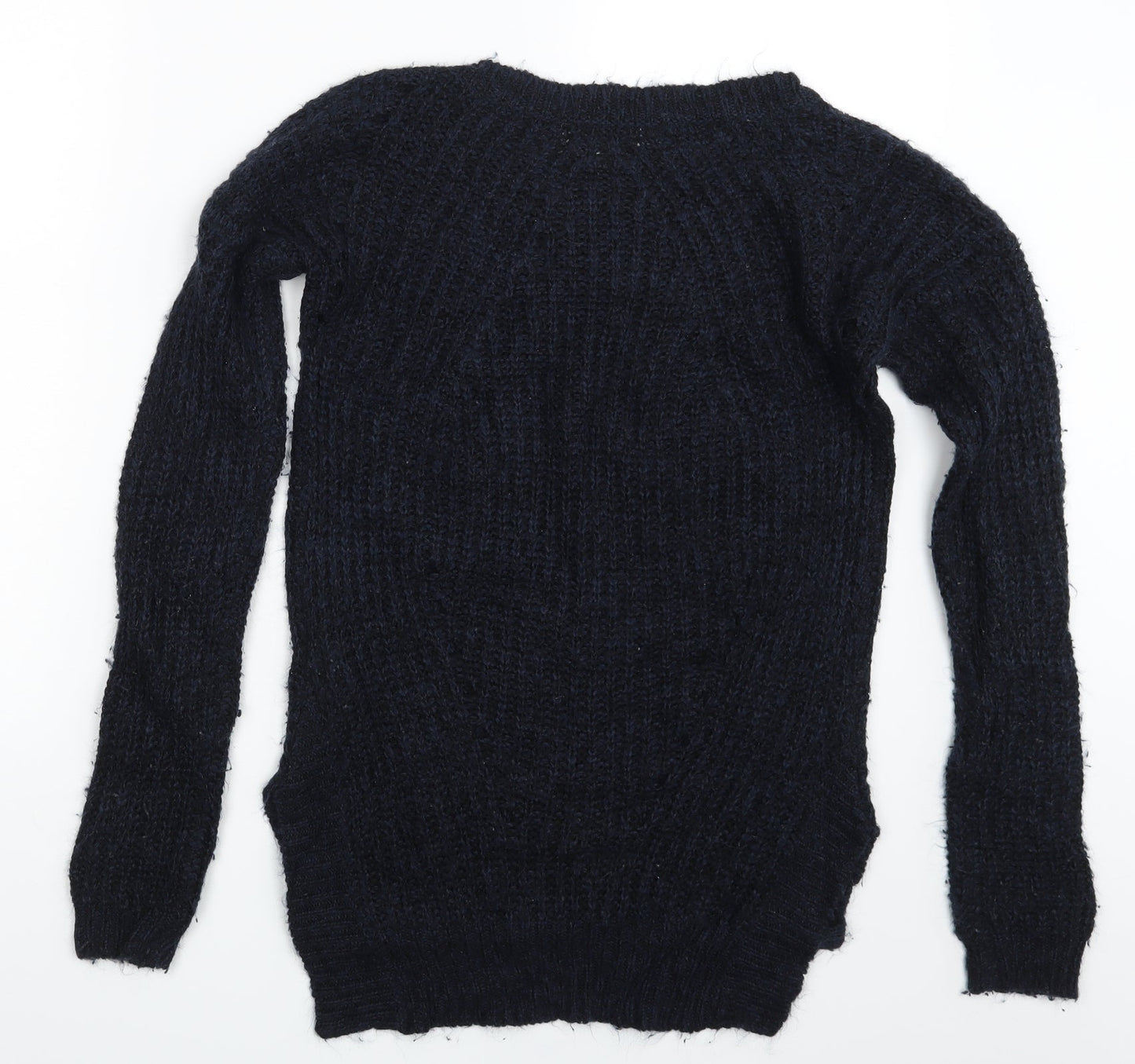 Womens UK Size S New Look Blue Pullover Jumper