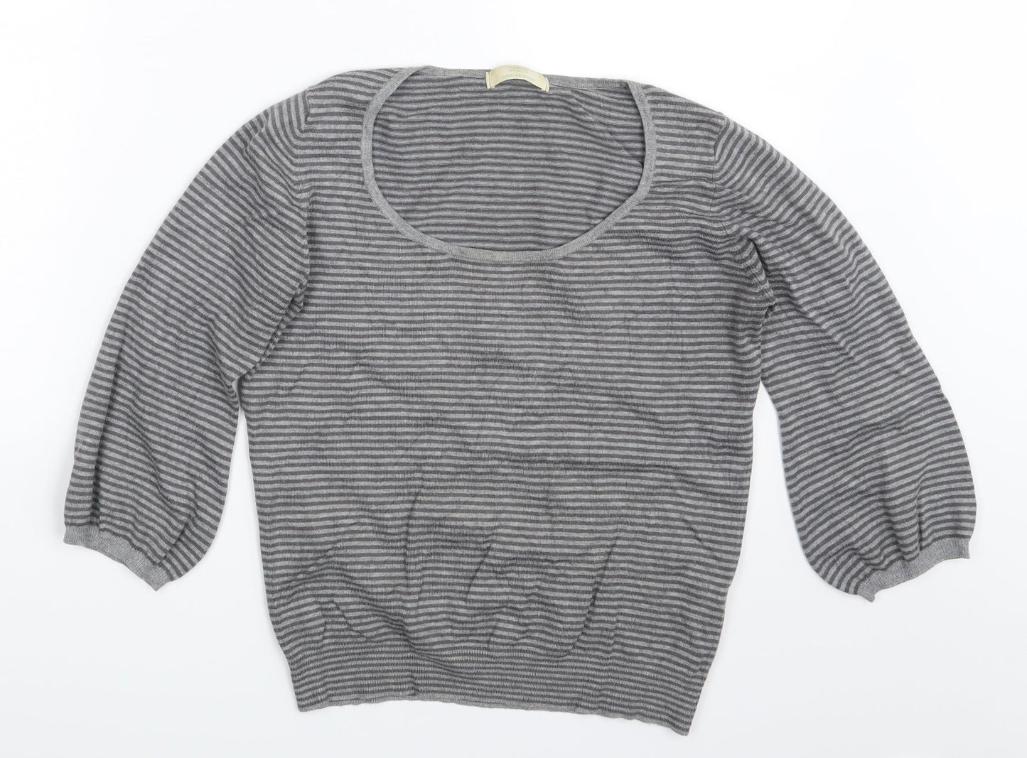 Womens UK Size 12 M&S Grey Pullover Jumper