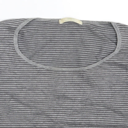 Womens UK Size 12 M&S Grey Pullover Jumper