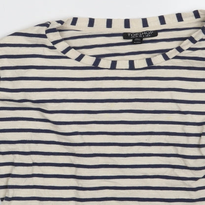 Womens UK Size 8 Topshop Multicoloured Pullover Jumper