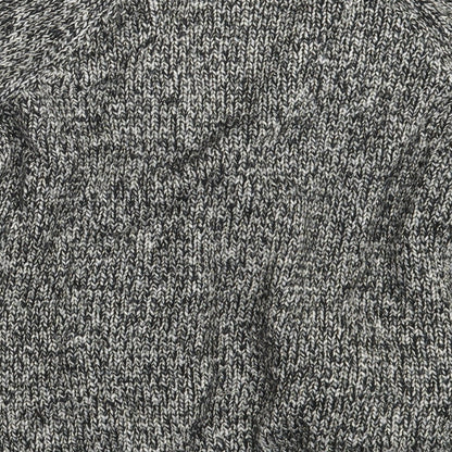 Womens UK Size One Size Casual Club Grey Full Zip Jumper