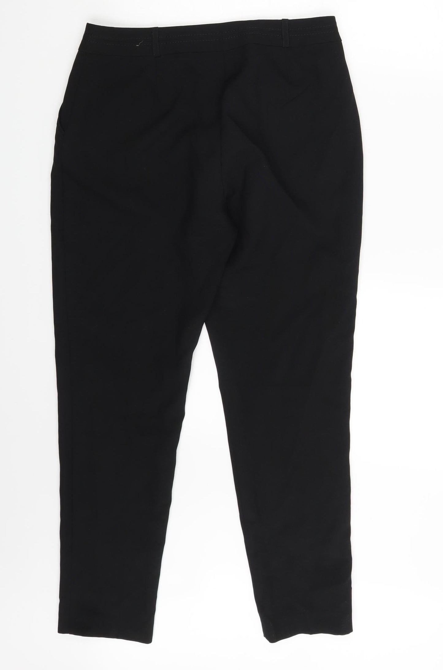 Primark Womens Black   Trousers  Size 10 L25 in