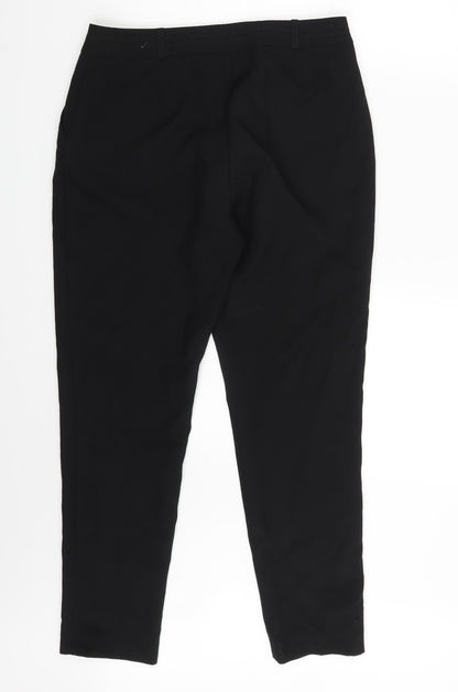 Primark Womens Black   Trousers  Size 10 L25 in