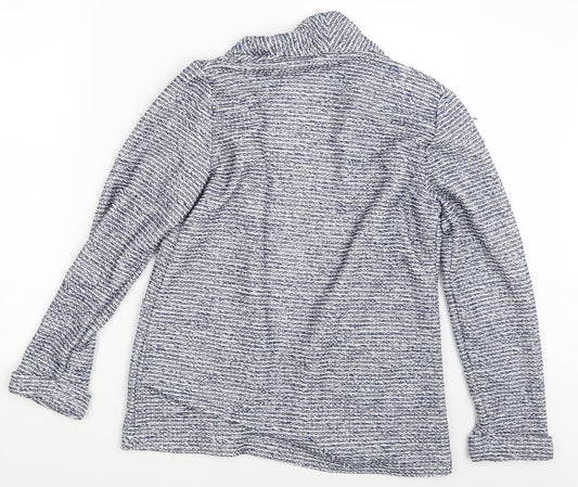 Womens UK Size 12 New Look Blue Cardigan Jumper