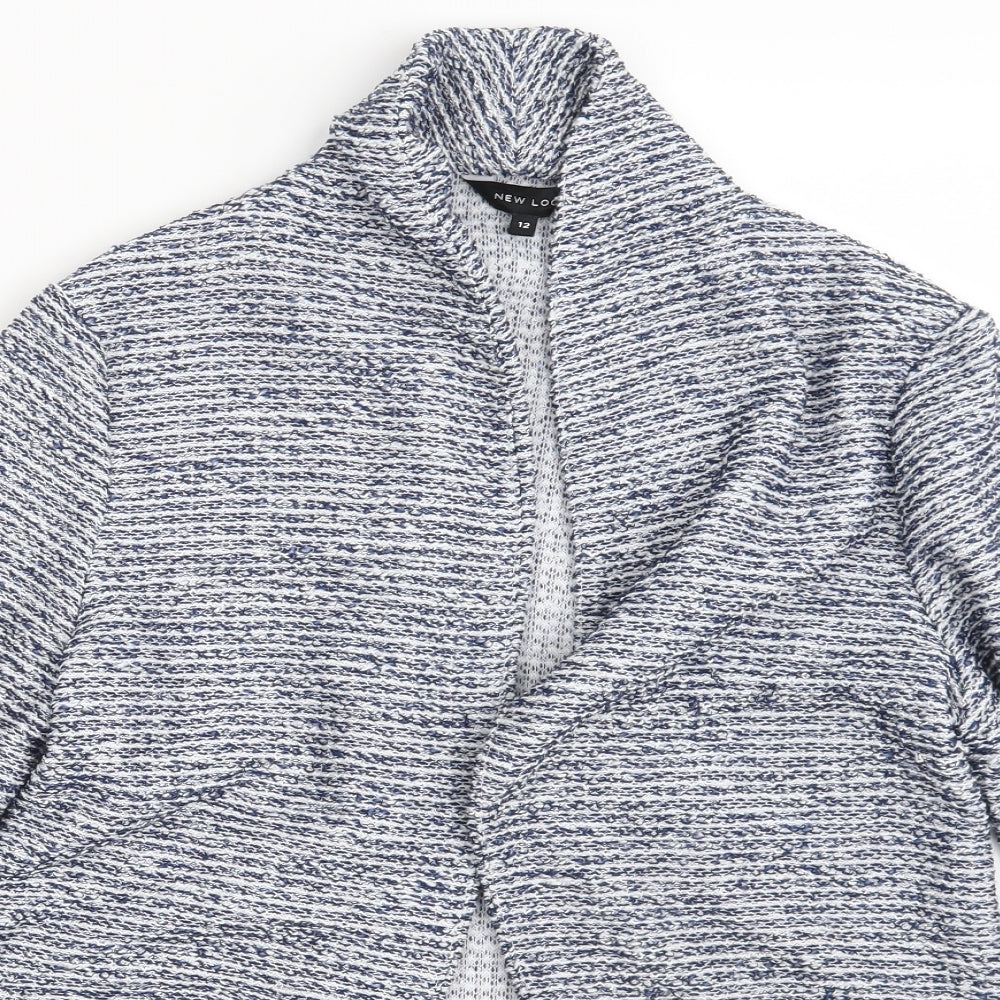 Womens UK Size 12 New Look Blue Cardigan Jumper