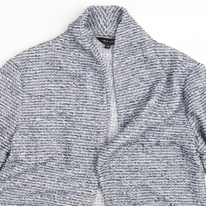 Womens UK Size 12 New Look Blue Cardigan Jumper