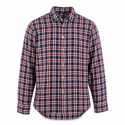 Mens UK Size One Size Herringbone Multicoloured  Button-Up Long Sleeve Casual Sh