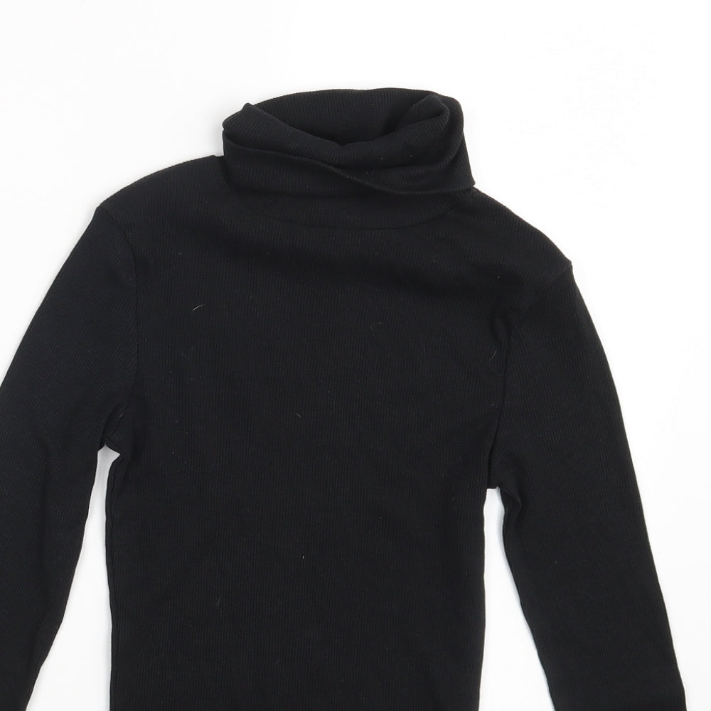 Womens UK Size 6 New Look Black Pullover Jumper