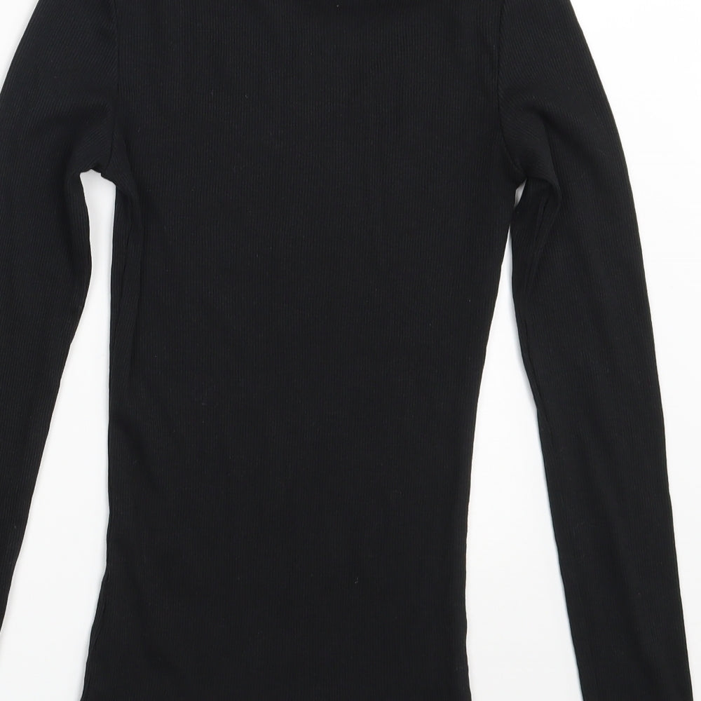Womens UK Size 6 New Look Black Pullover Jumper