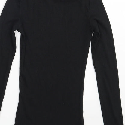 Womens UK Size 6 New Look Black Pullover Jumper
