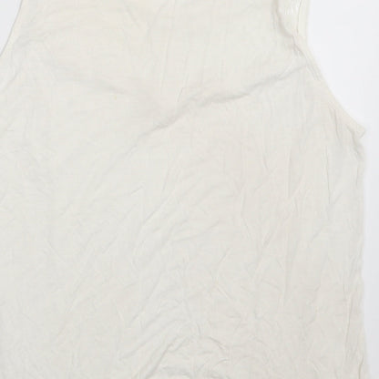 Womens UK Size M H&M Ivory Camisole Blouse