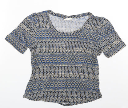 Womens UK Size One Size H&M Multicoloured Basic T-Shirt