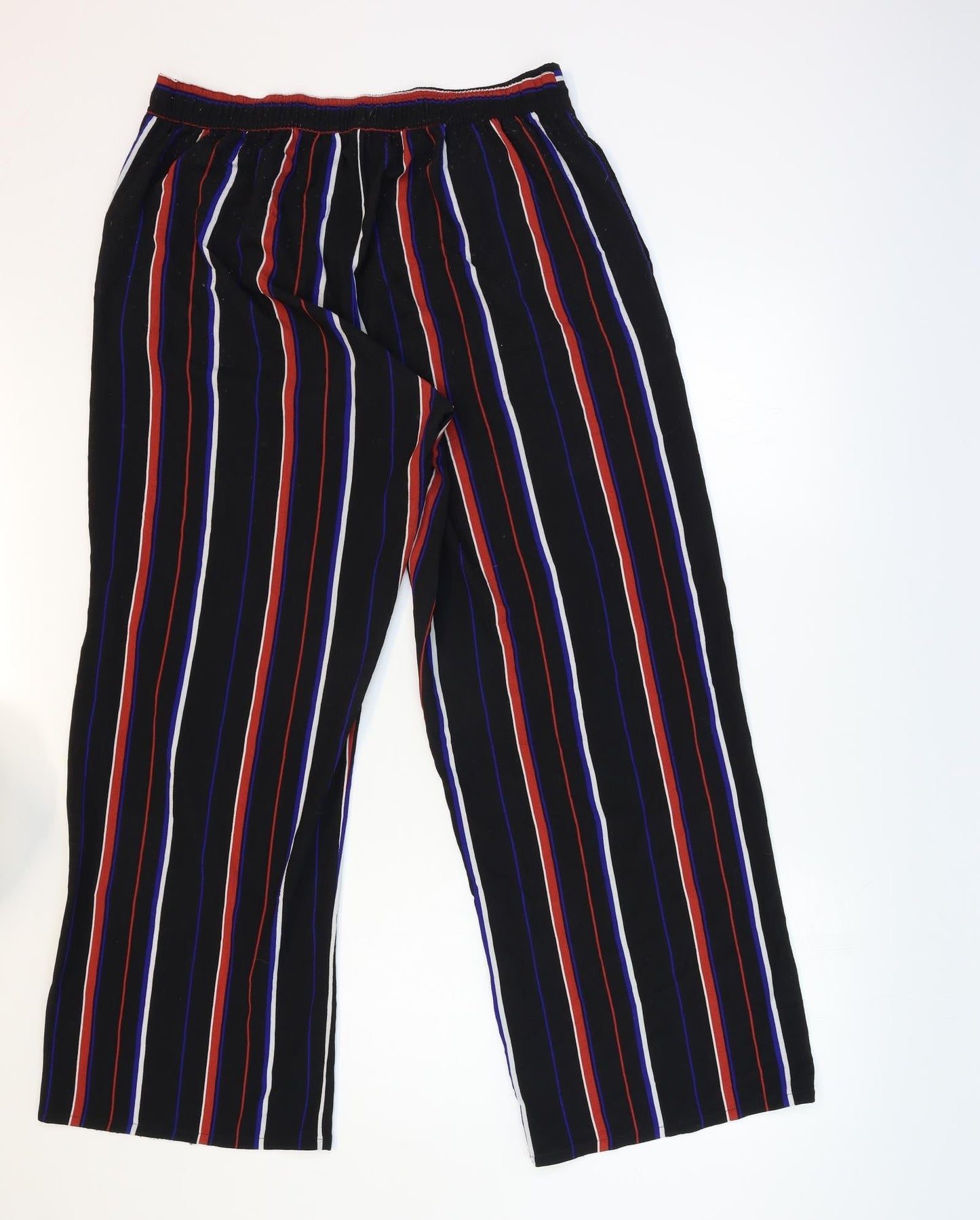 Womens UK Size 12 Papaya Regular Fit Windbreaker Blue Trousers