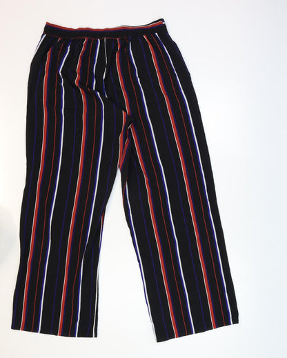 Womens UK Size 12 Papaya Regular Fit Windbreaker Blue Trousers