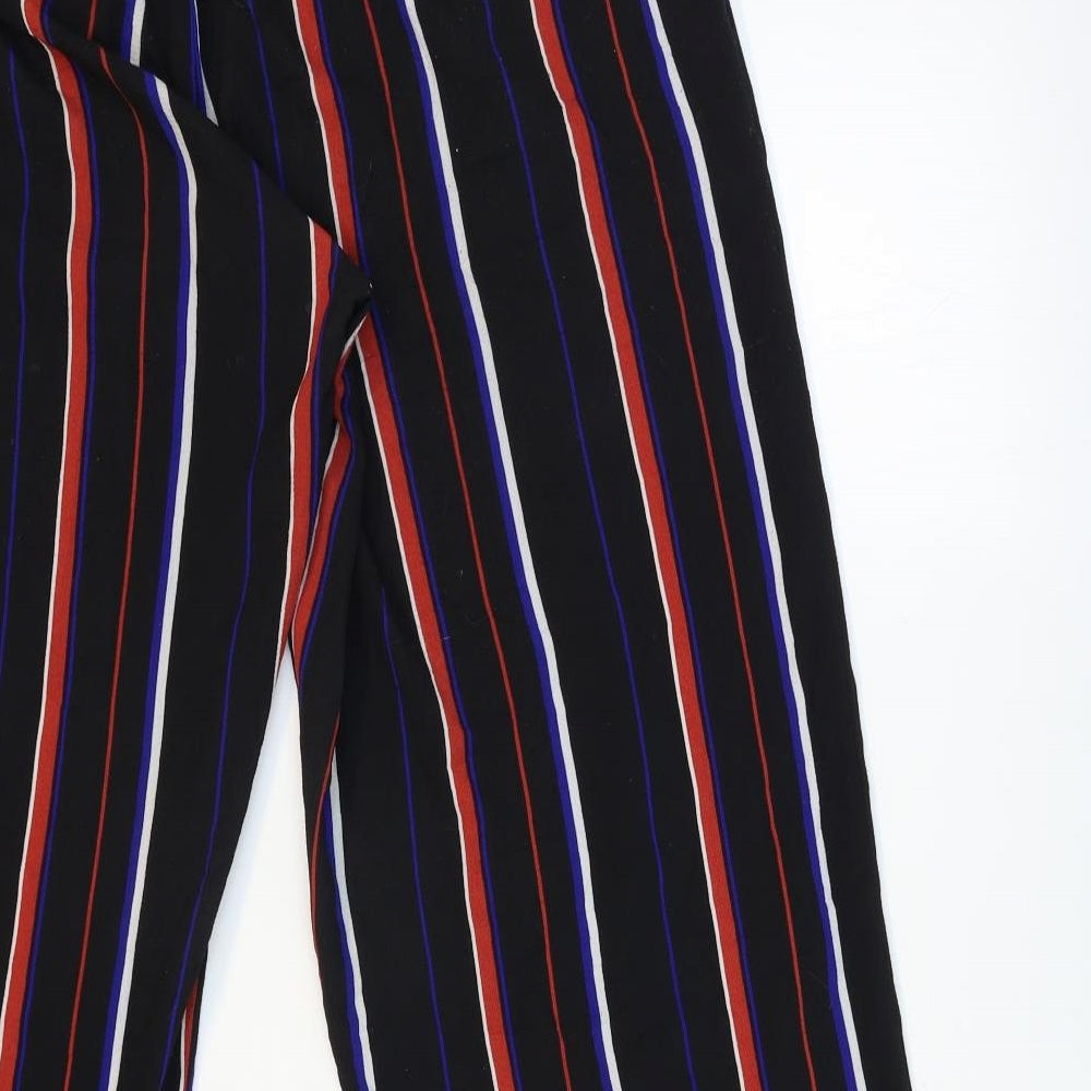 Womens UK Size 12 Papaya Regular Fit Windbreaker Blue Trousers