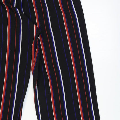 Womens UK Size 12 Papaya Regular Fit Windbreaker Blue Trousers
