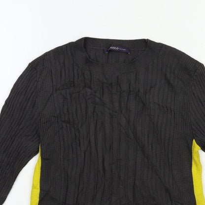 Womens UK Size 10 Marks and Spencer Grey Pullover Jumper