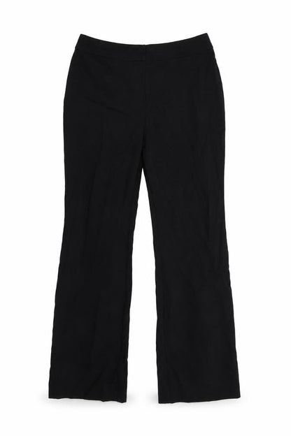Womens UK Size 10 Papaya Regular Fit  Black Trousers