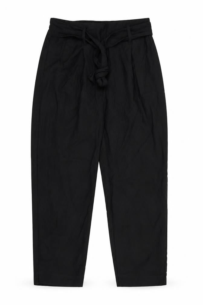 Womens UK Size 8 Very Regular Fit  Black Trousers