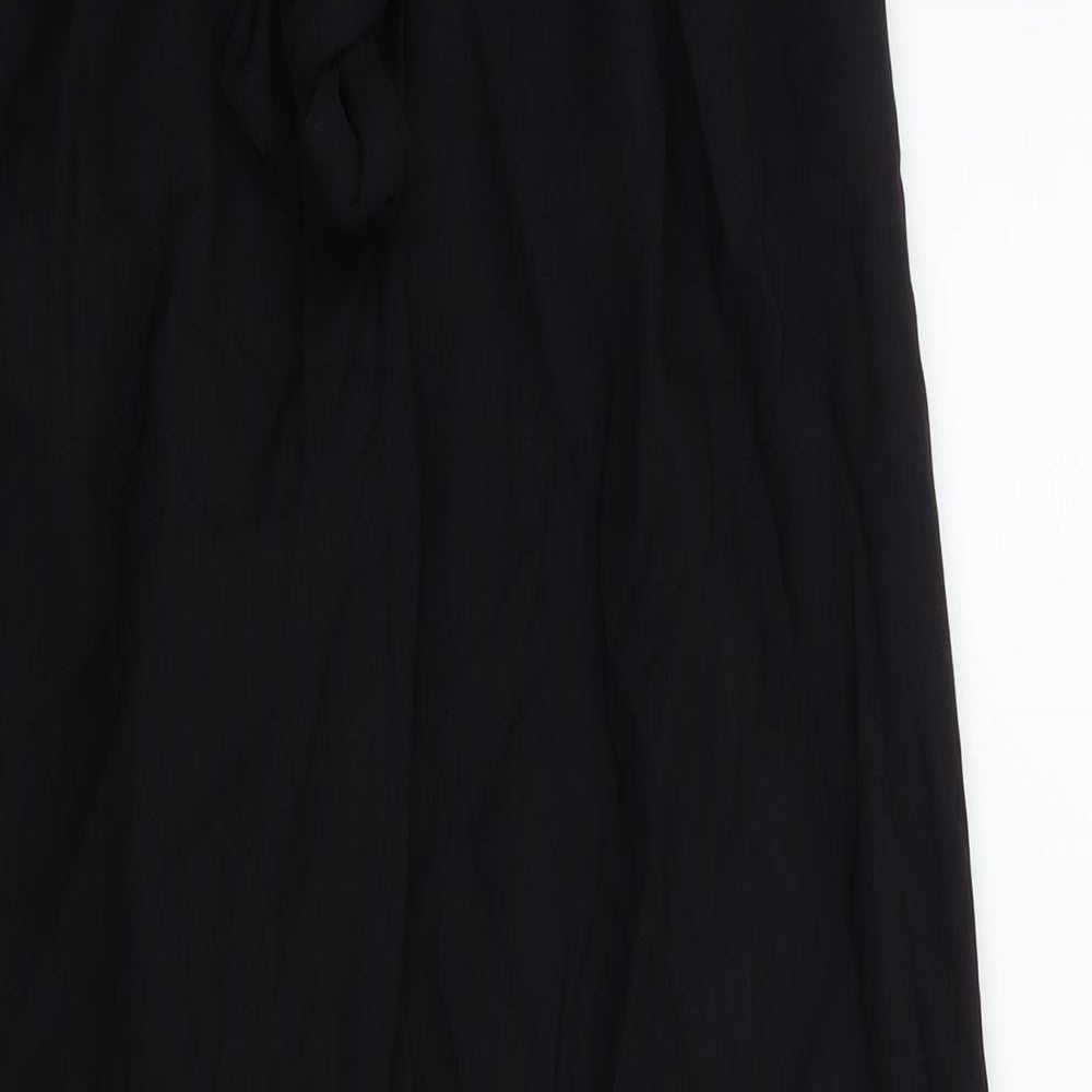 Womens UK Size 8 Very Regular Fit  Black Trousers