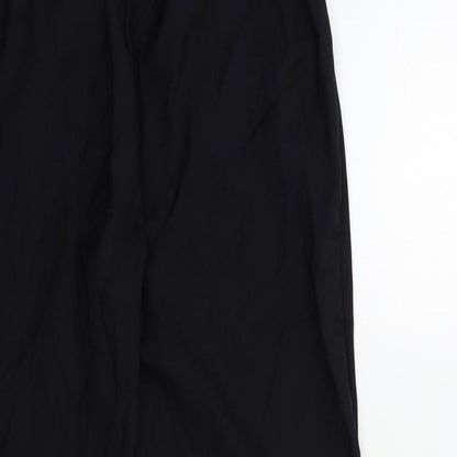 Womens UK Size 8 Very Regular Fit  Black Trousers