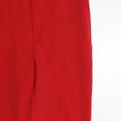 Womens UK Size 30 in Preworn Regular Fit  Red Trousers