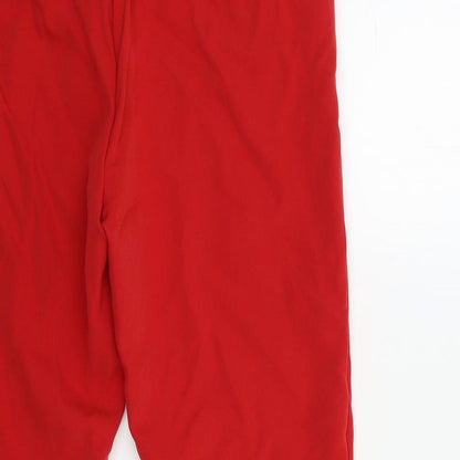 Womens UK Size 30 in Preworn Regular Fit  Red Trousers