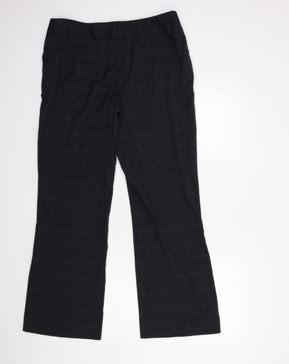 Womens UK Size 14 Papaya Regular Fit  Black Trousers