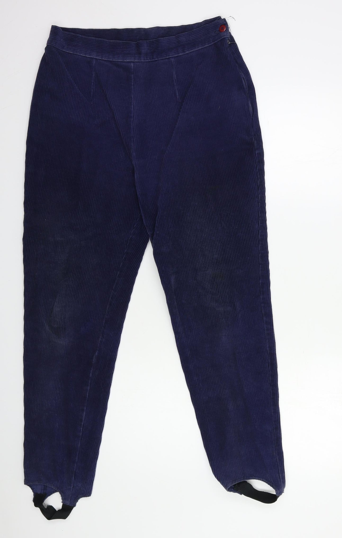 Womens UK Size 30 in Preworn Regular Fit  Blue Trousers