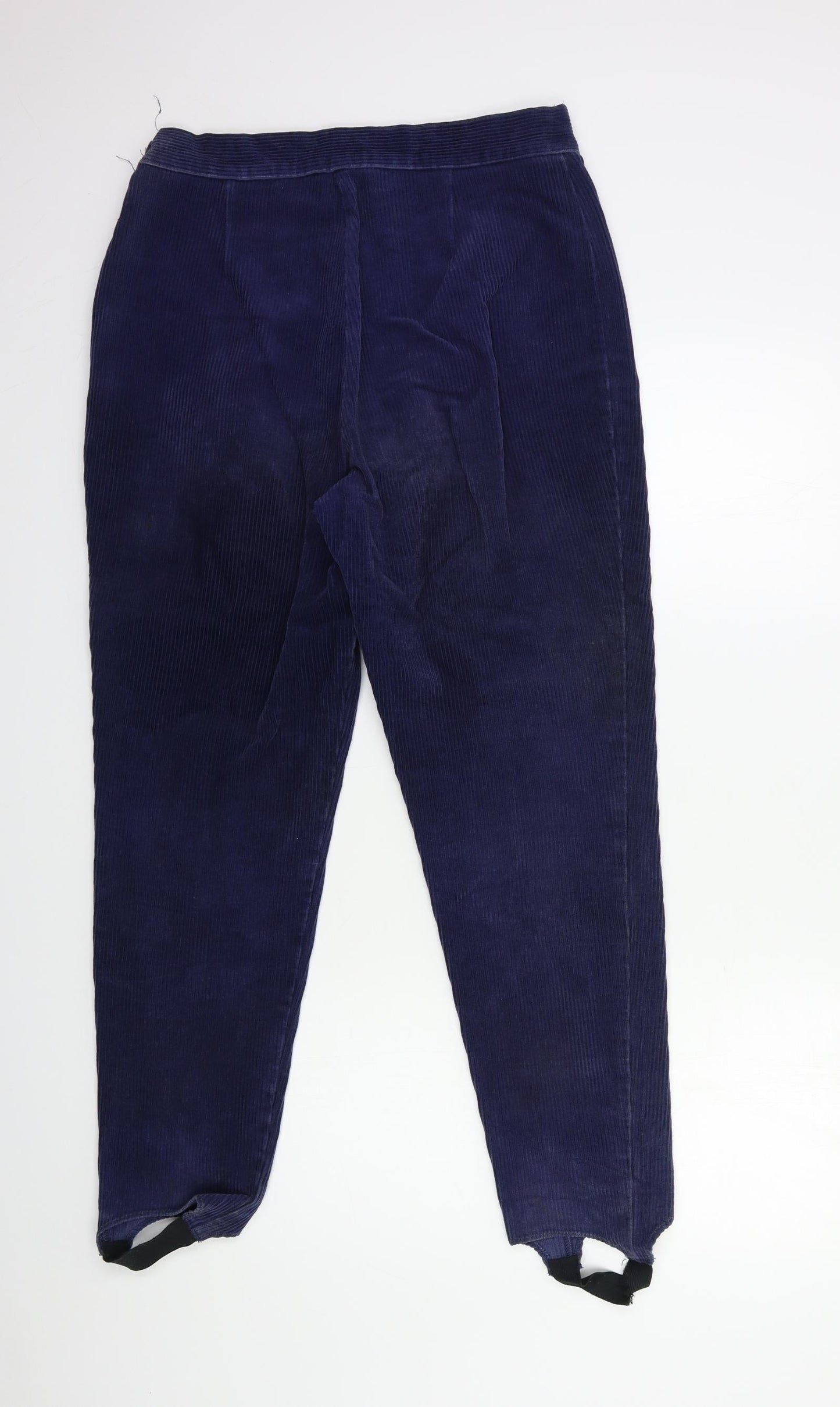 Womens UK Size 30 in Preworn Regular Fit  Blue Trousers