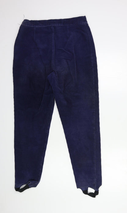 Womens UK Size 30 in Preworn Regular Fit  Blue Trousers