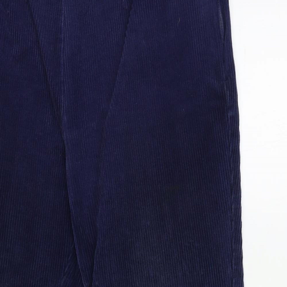 Womens UK Size 30 in Preworn Regular Fit  Blue Trousers