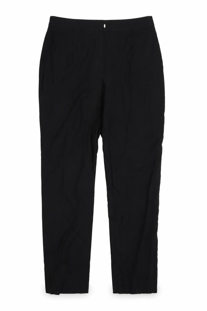 Womens UK Size 30 in Preworn Regular Fit  Black Trousers