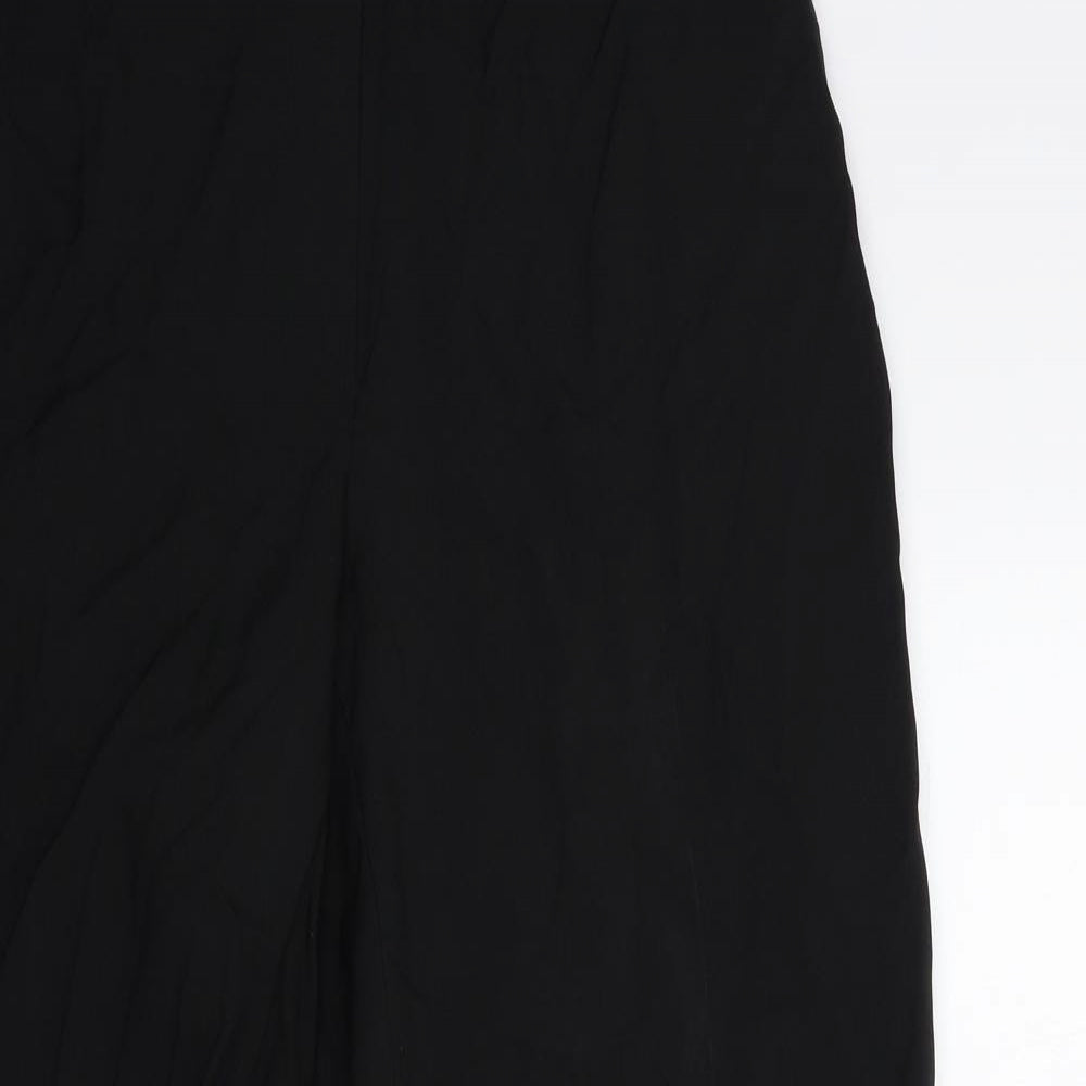 Womens UK Size 30 in Preworn Regular Fit  Black Trousers