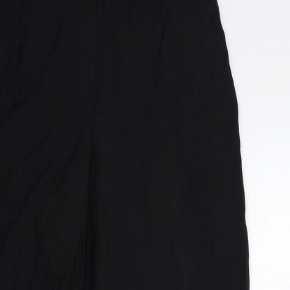 Womens UK Size 30 in Preworn Regular Fit  Black Trousers