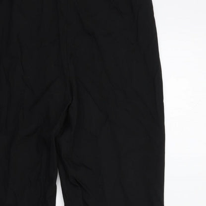 Womens UK Size 30 in Preworn Regular Fit  Black Trousers