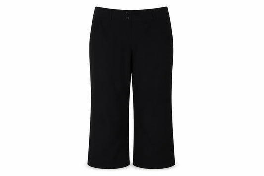 Womens UK Size 20 AMARANTO Regular Fit  Black Trousers
