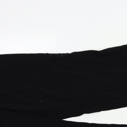AMARANTO Womens Black   Trousers  Size 20 L30 in