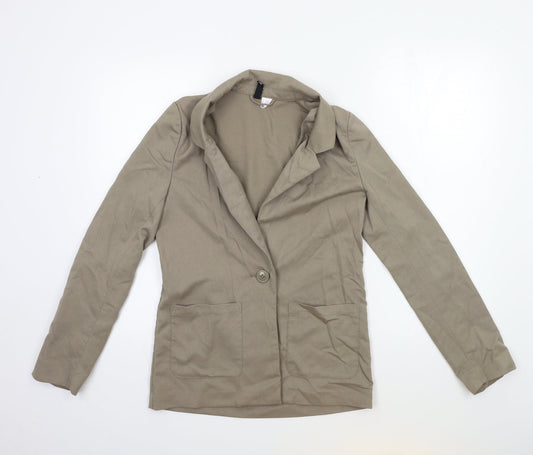 Womens UK Size 6 H&M Grey Jacket