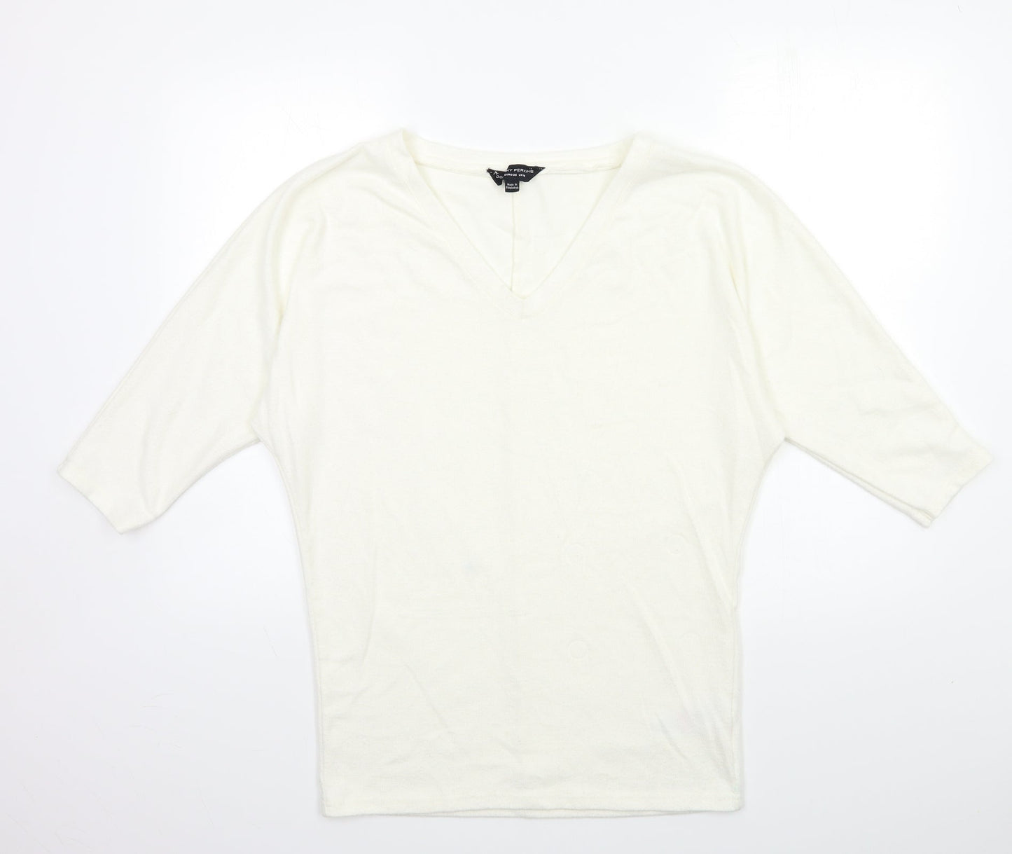 Womens UK Size 10 Dorothy Perkins White Pullover Jumper