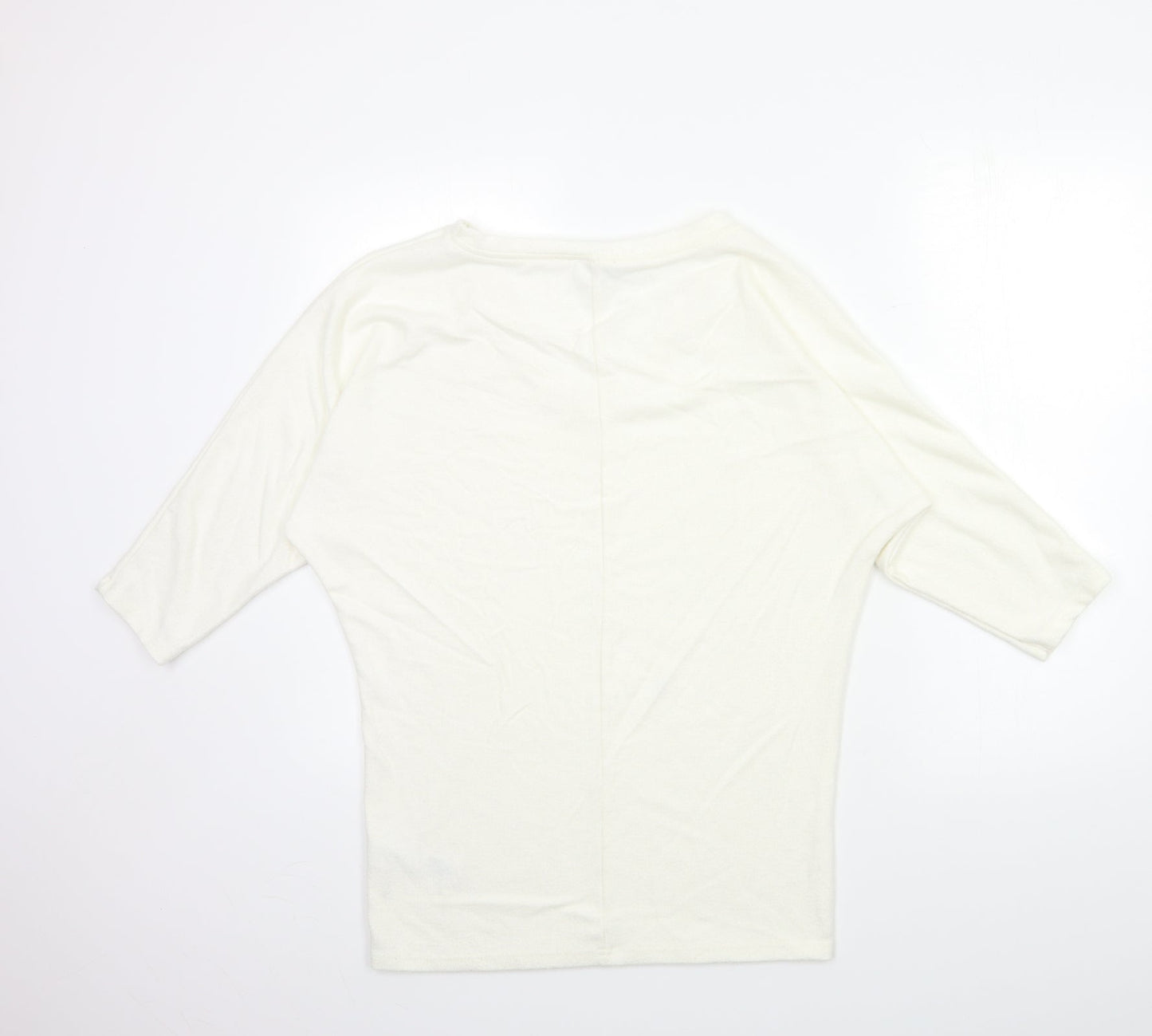 Womens UK Size 10 Dorothy Perkins White Pullover Jumper