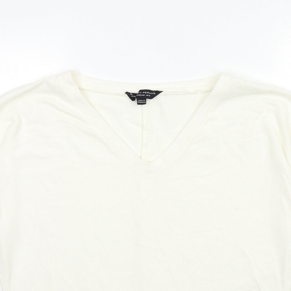 Womens UK Size 10 Dorothy Perkins White Pullover Jumper