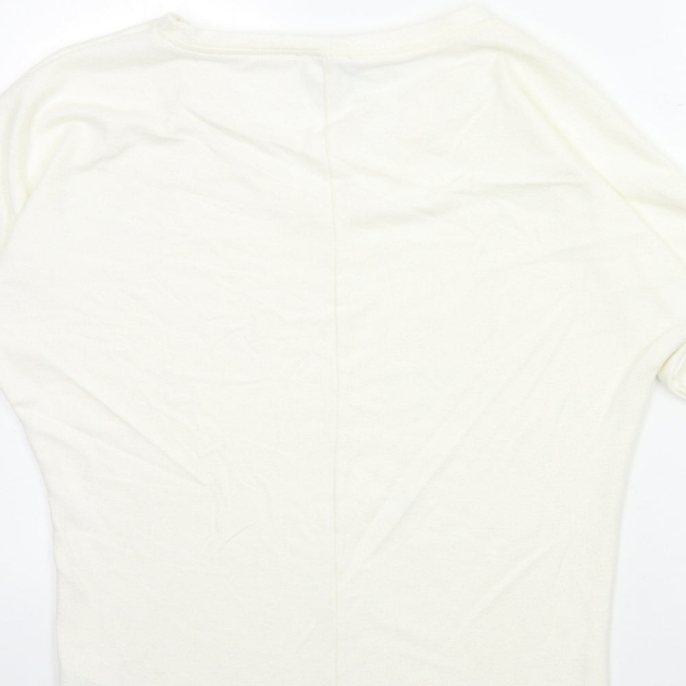 Womens UK Size 10 Dorothy Perkins White Pullover Jumper